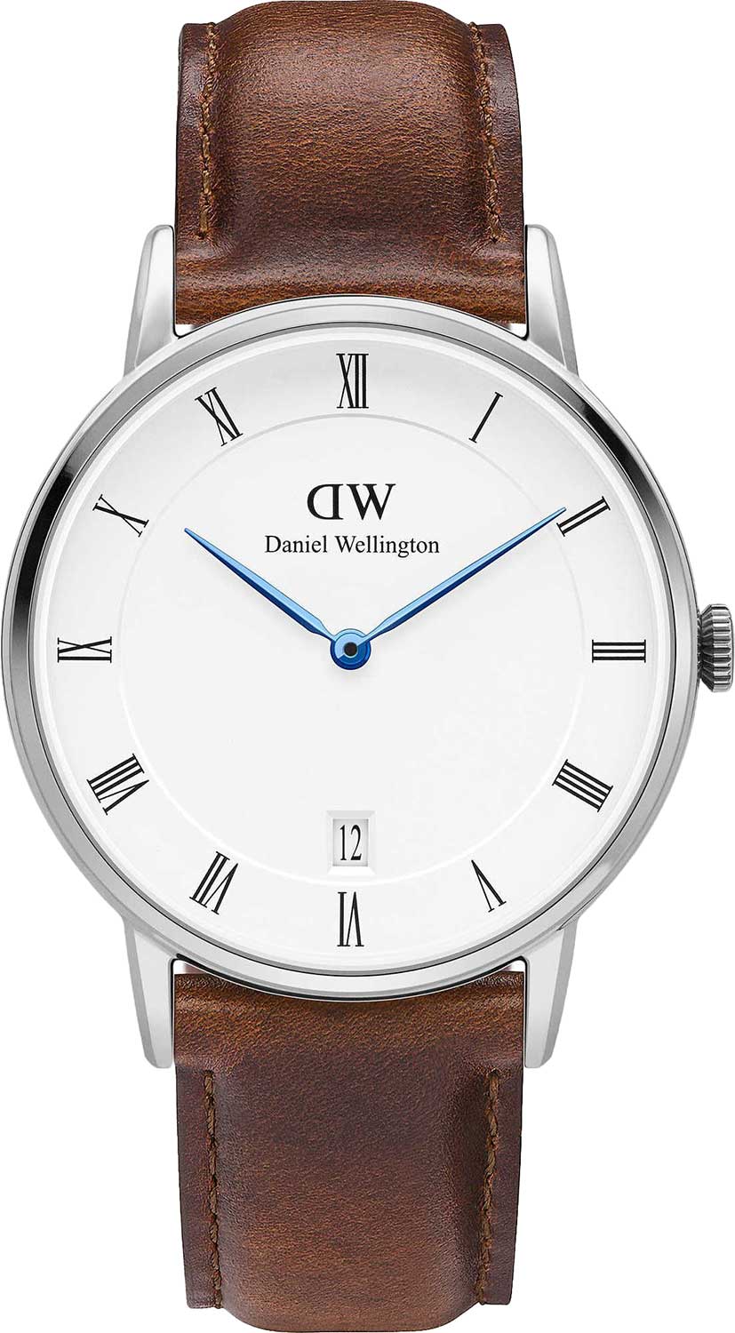 фото Наручные часы женские daniel wellington dw00100095 коричневые