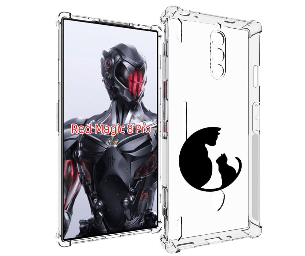 

Чехол MyPads коты в полукруге для ZTE Nubia Red Magic 8 Pro / Red Magic 8 Pro Plus, Tocco