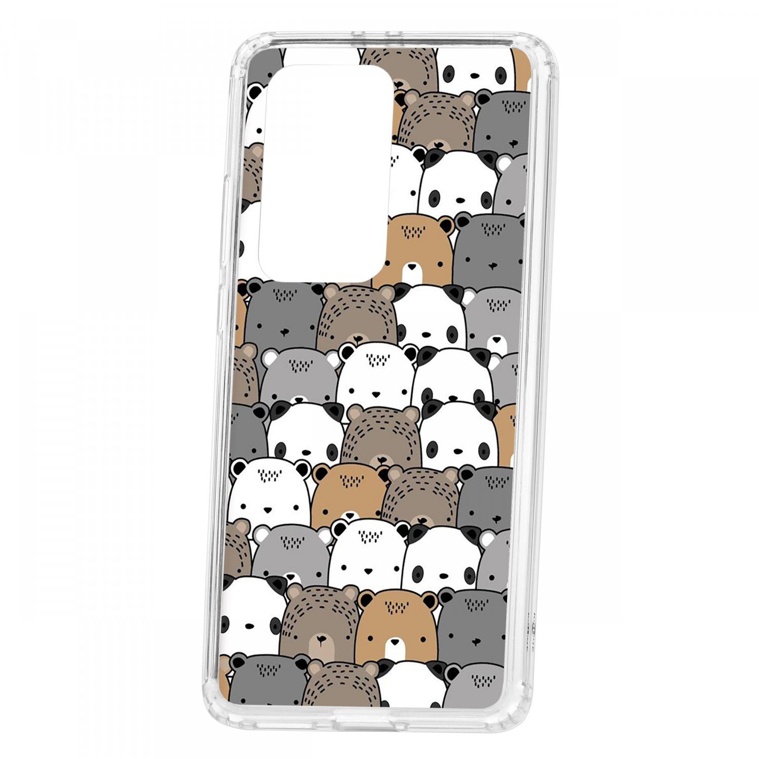 

Чехол для Huawei P40 Pro+ КRUЧЕ Print Медвежата, Print