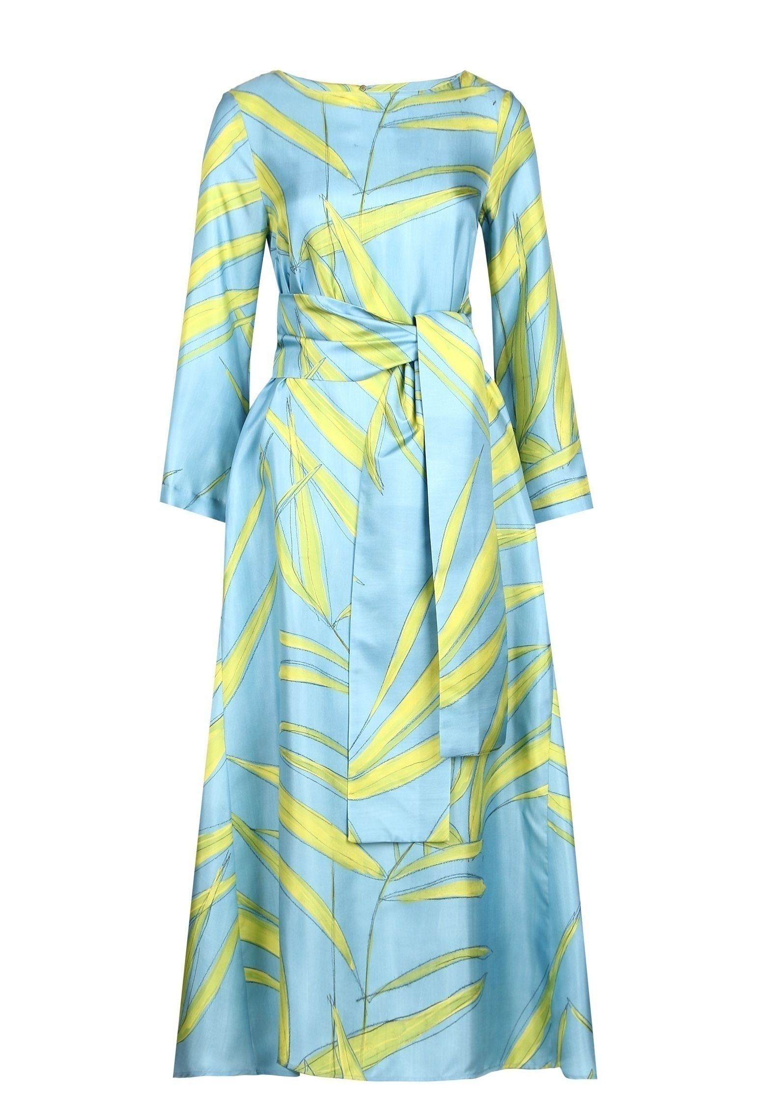 Платье женское Maison Co.go 142904 голубое 42 IT