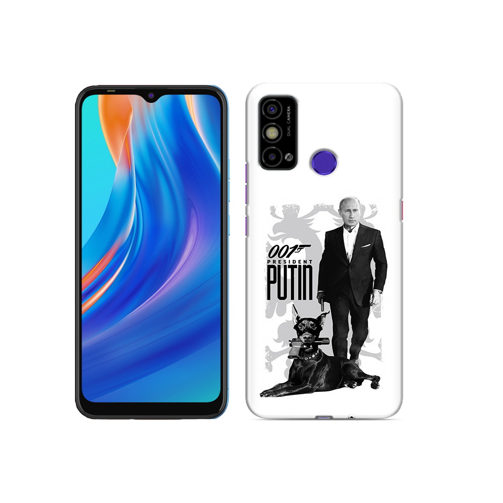 

Чехол MyPads Tocco для Tecno Spark Go 001, Прозрачный, Tocco