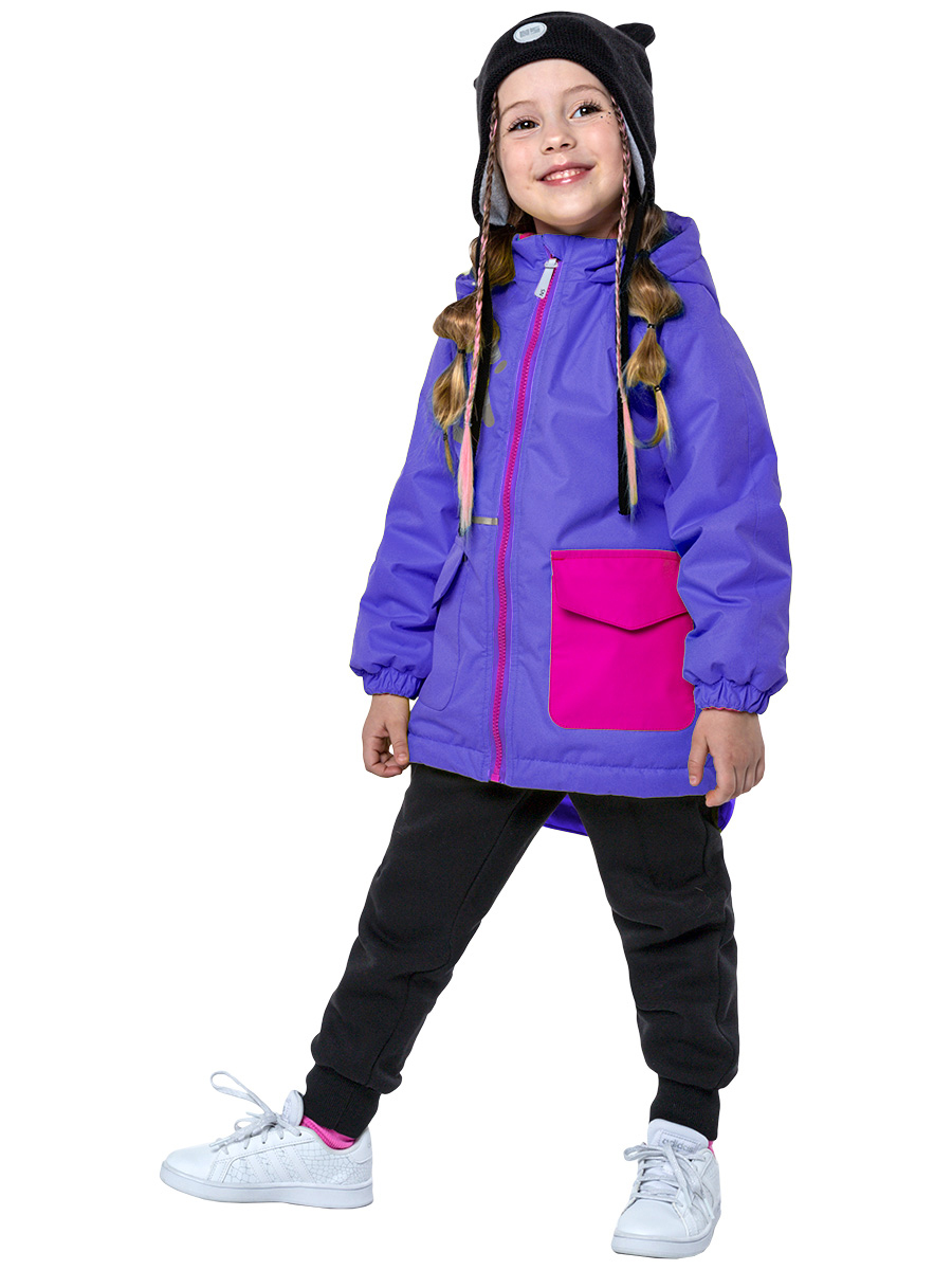 

Куртка детская NIKASTYLE 4м2823, фиолетовый, 116, 4м2823