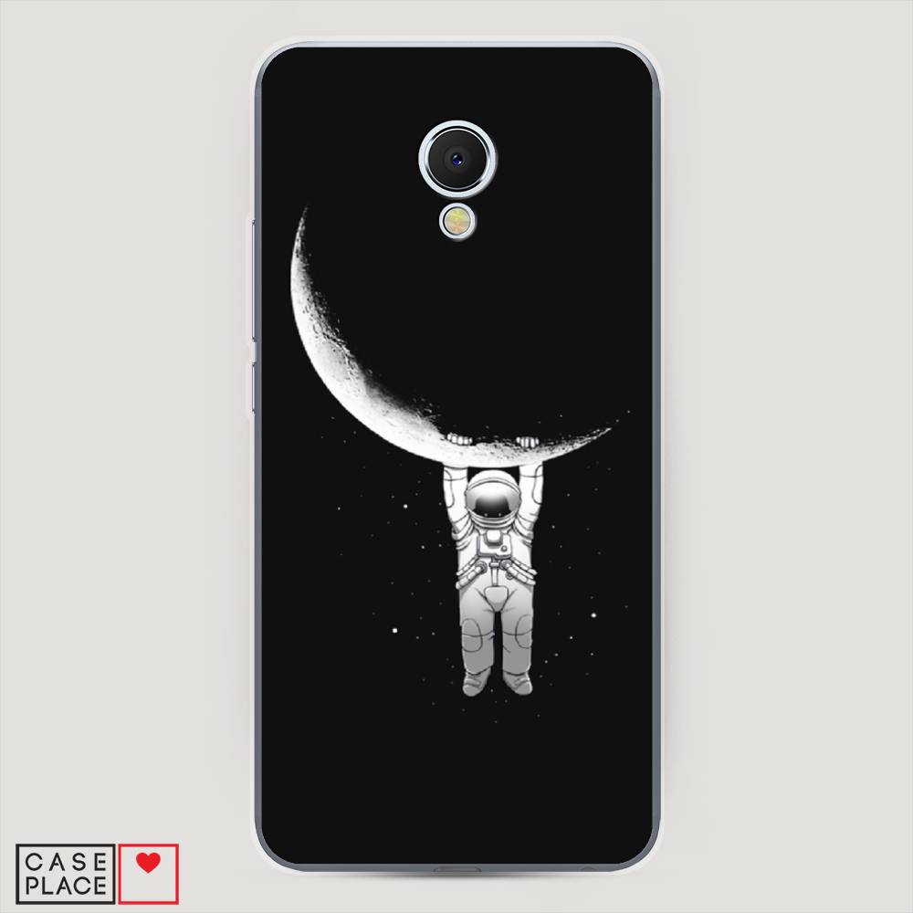 

Чехол Awog на Meizu MX6 "Космонавт", Белый;черный, 70950-4