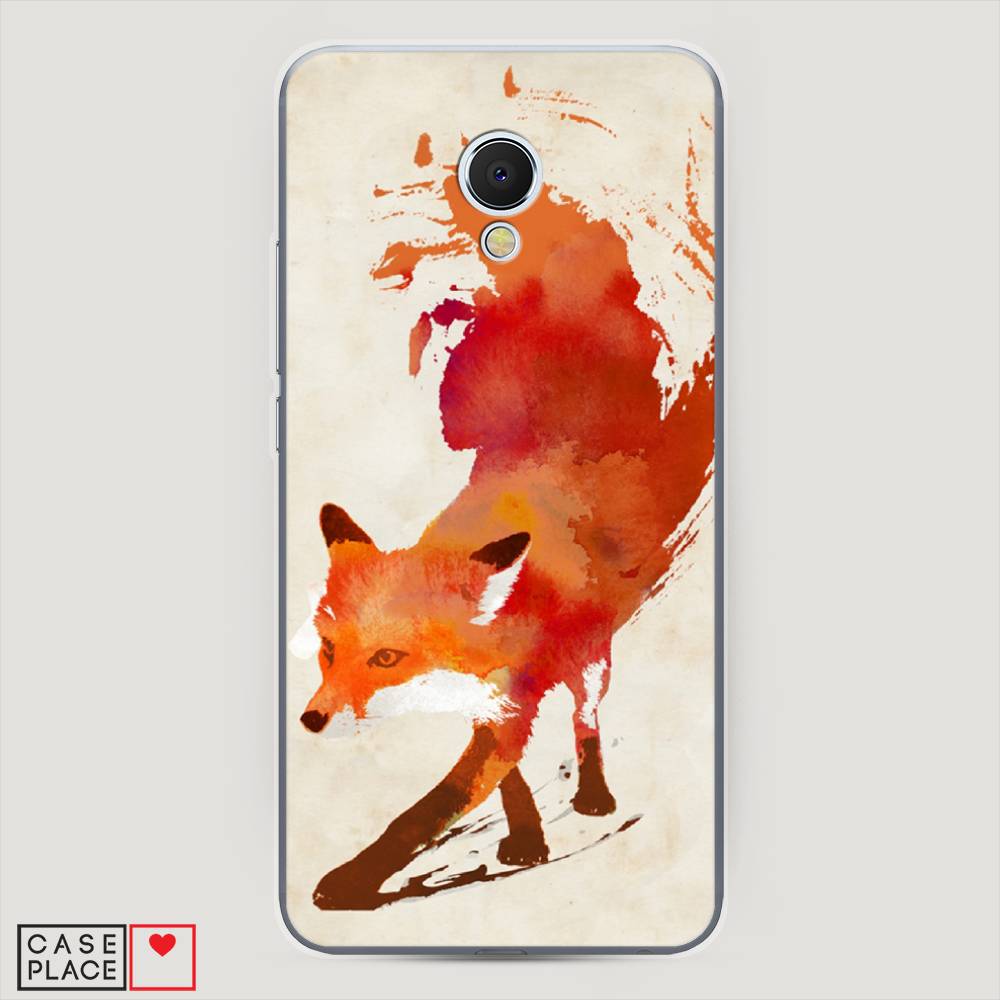 

Чехол Awog на Meizu MX6 "Лиса", Оранжевый, 70950-10