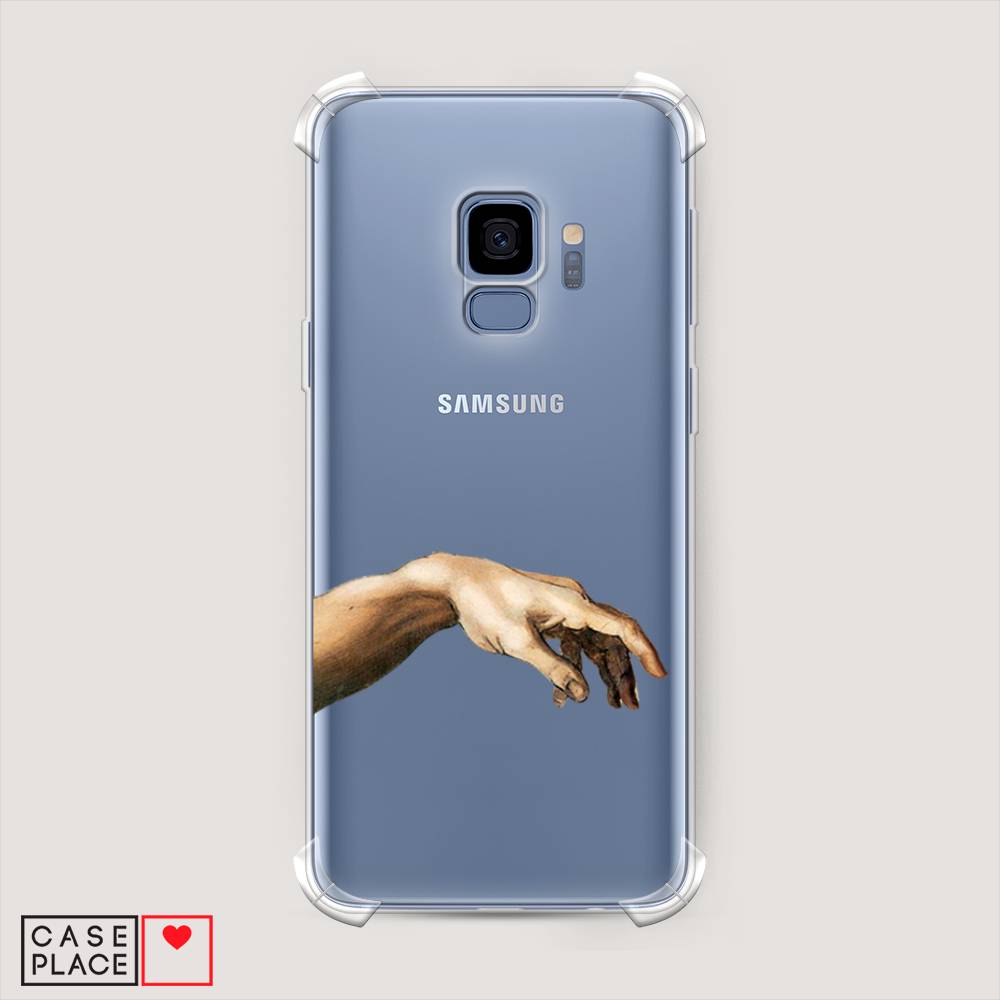 

Чехол Awog на Samsung Galaxy S9 "Creazione di Adamo 1", Бежевый, 25751-1