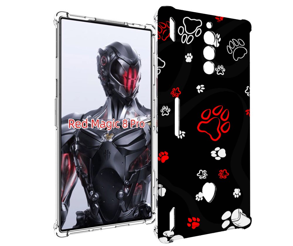 

Чехол MyPads кошачьи-лапки для ZTE Nubia Red Magic 8 Pro / Red Magic 8 Pro Plus, Tocco