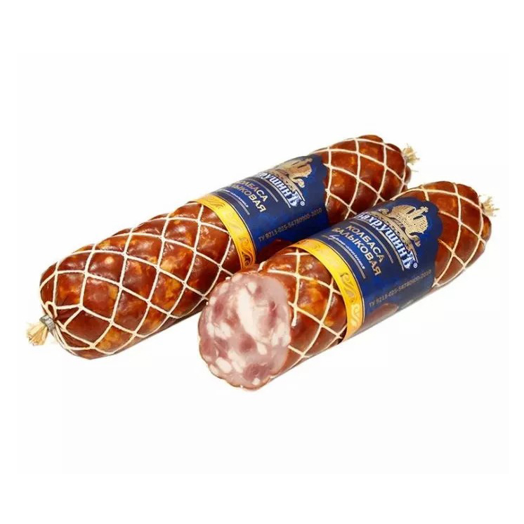 Колбаса Бахрушинъ Балыковая варено-копченая