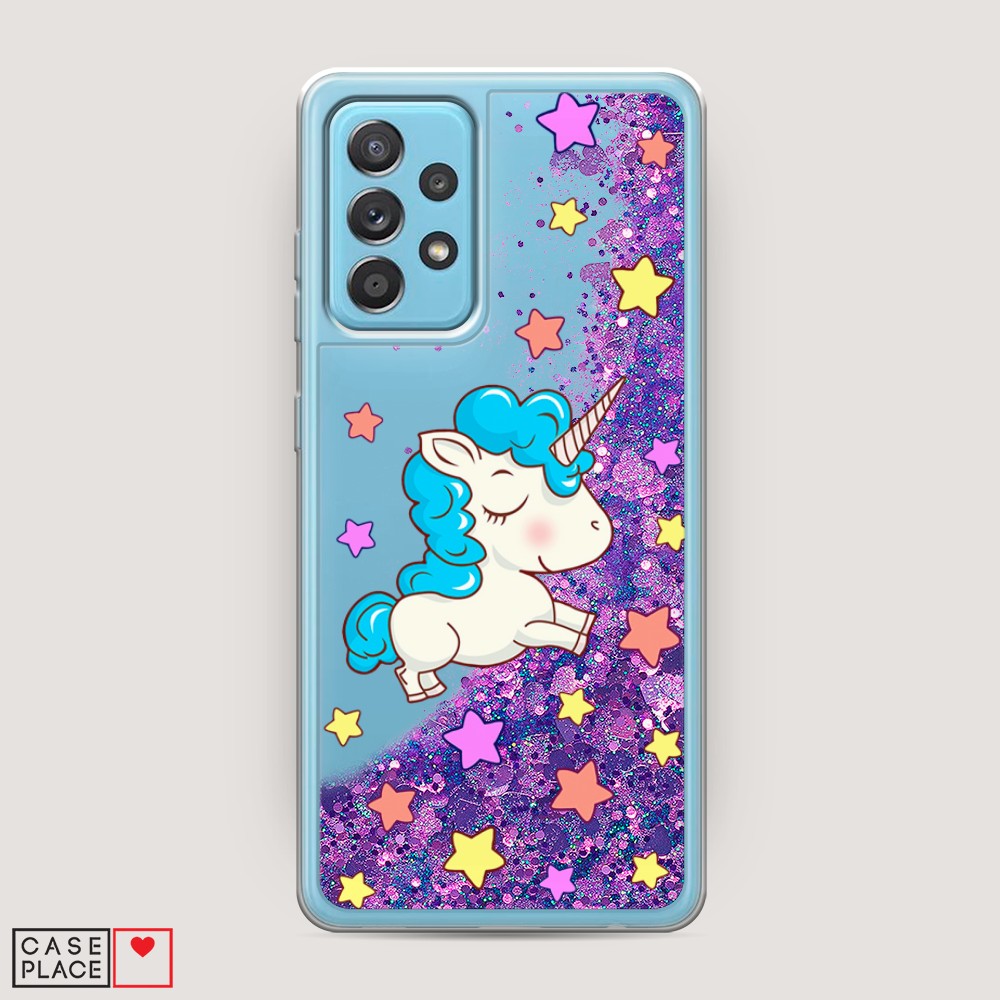

Чехол Awog на Samsung Galaxy A52s / Самсунг A52s "Звездный единорог", Разноцветный, 2106592-1