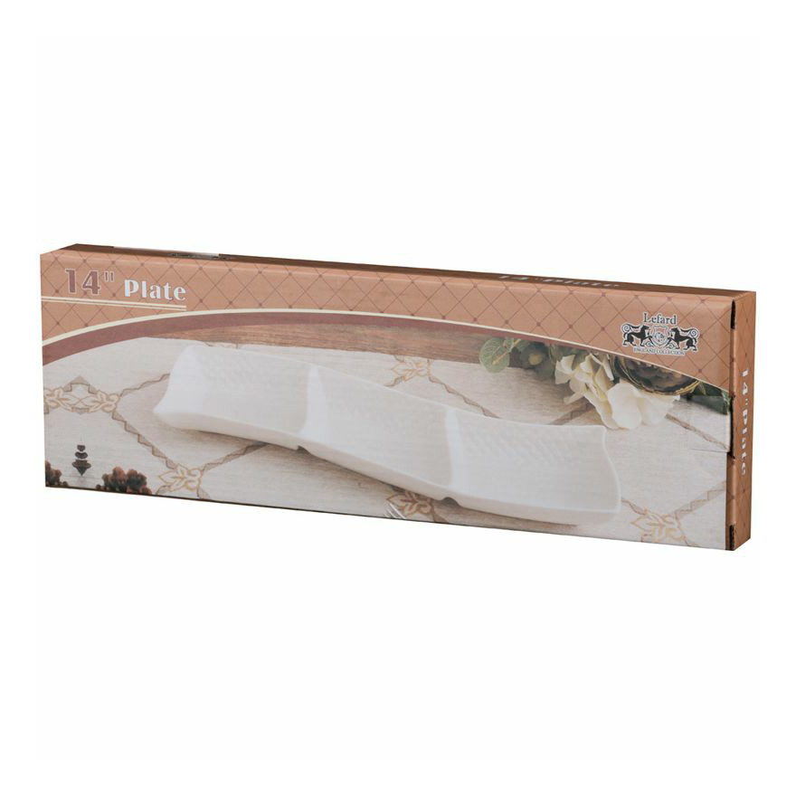 

Менажница Lefard 35x10x3 см белая