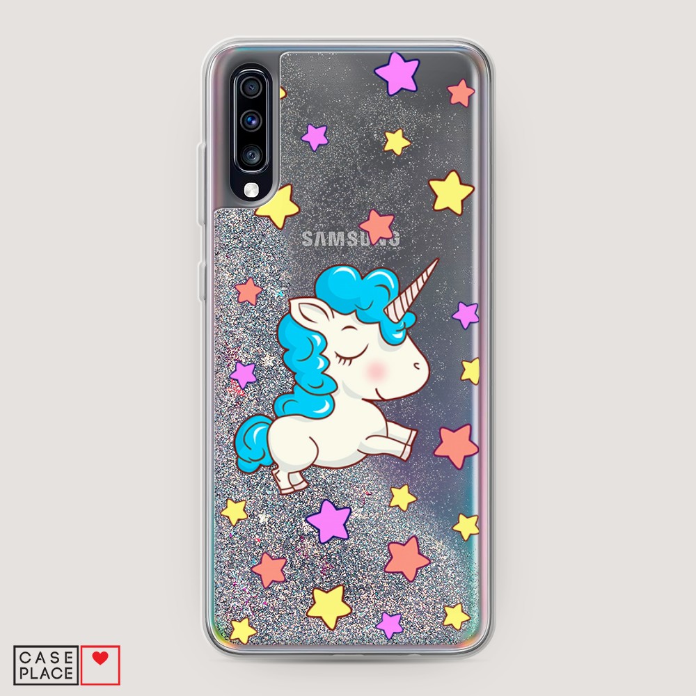 

Чехол Awog на Samsung Galaxy A70 "Звездный единорог", Разноцветный, 28191-1