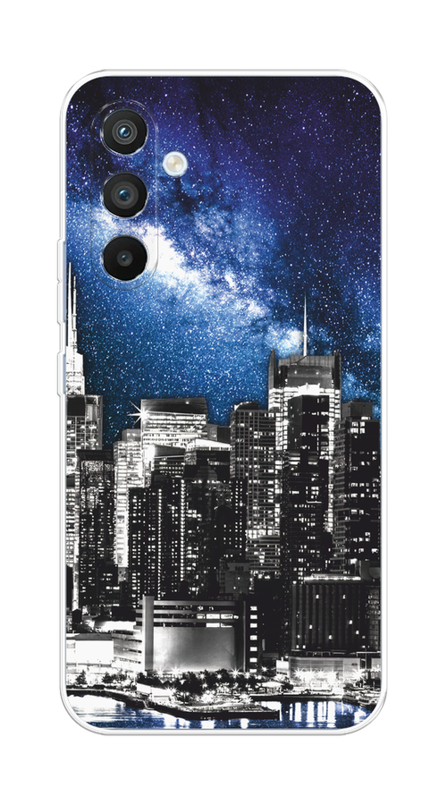 

Чехол Homey на Samsung Galaxy A54 5G "Космический Нью-Йорк", Синий;серый, 2107750-1