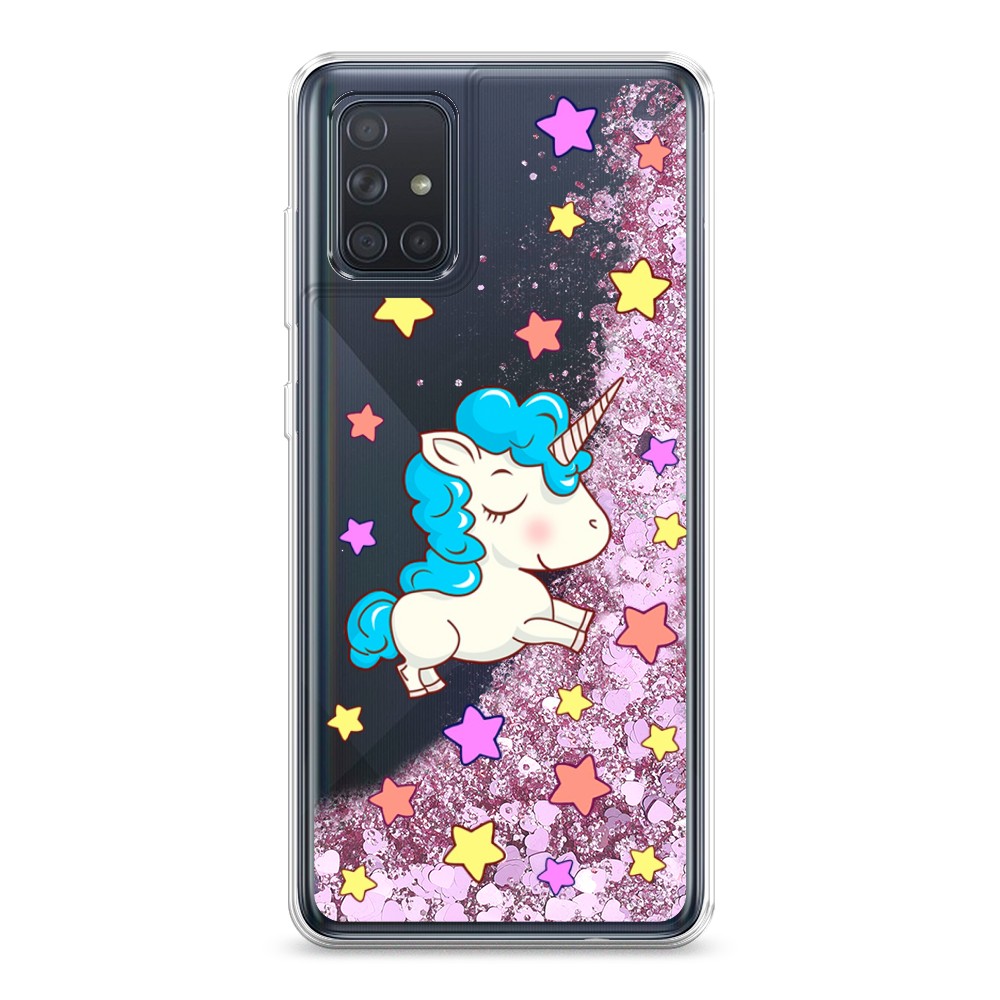 

Чехол Awog на Samsung Galaxy A71 4G "Звездный единорог", 29094-1