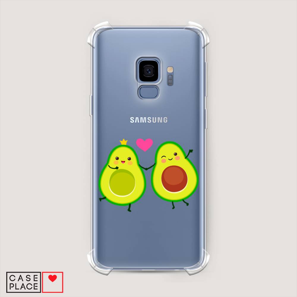 

Чехол Awog на Samsung Galaxy S9 "Авокадо любят", Зеленый;коричневый;розовый, 25751-1