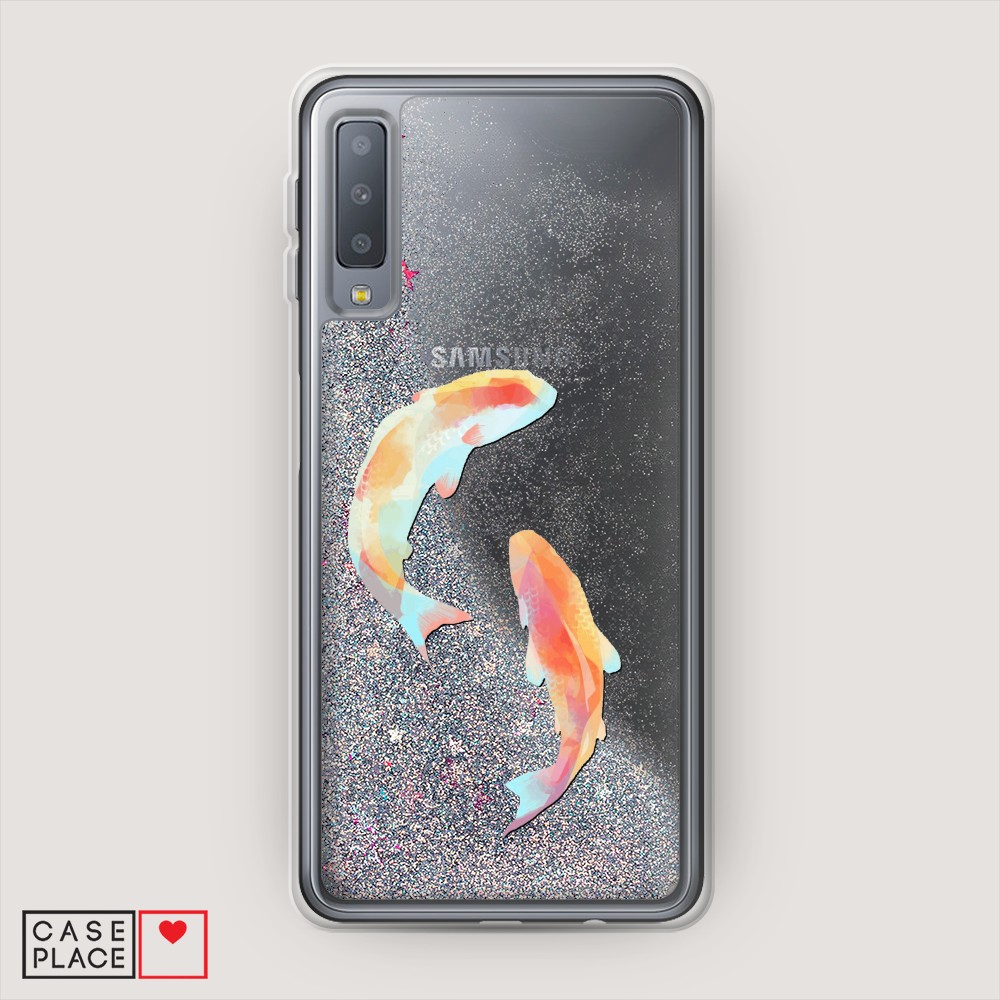 

Чехол Awog "Акварельные карпы" на Samsung Galaxy A7 2018, 26791-1