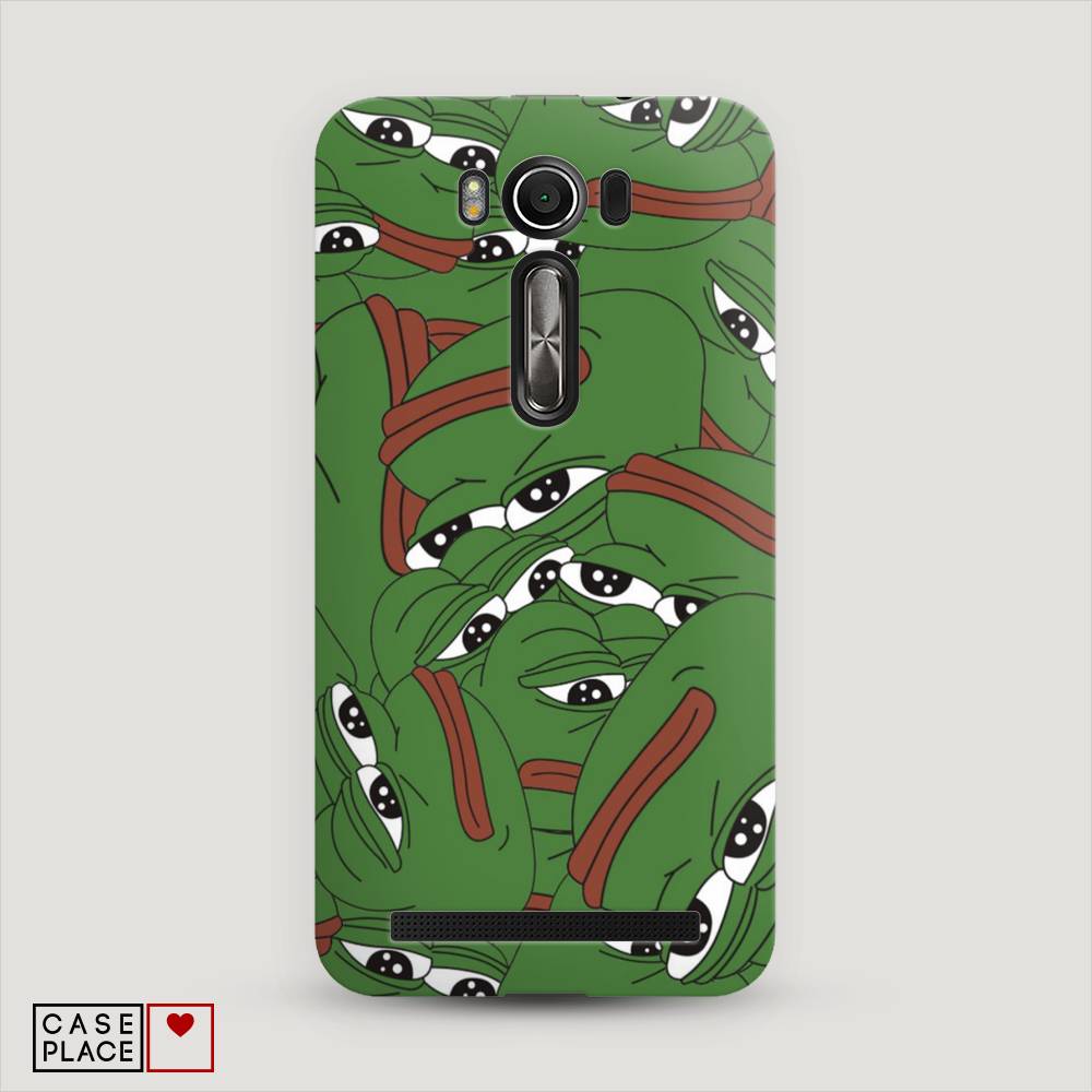 

Чехол Awog "Печальный frog" для Asus Zenfone 2 Laser ZE500KL, 40120-7