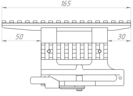 

Кронштейн Weaver/Тигр (низкий) МВЖИ.301569.076-03, st_7824