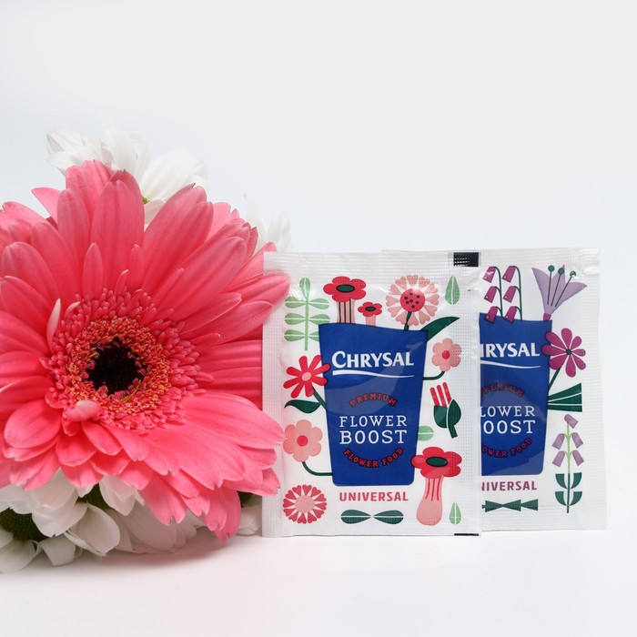 Универсальная подкормка для срезанных цветов Chrysal, 5 г набор 300 шт(300 шт.)
