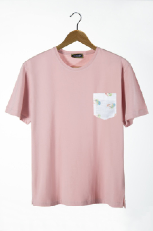 

Футболка мужская Terapi Giyim 26129 розовая M (доставка из-за рубежа), Розовый, 26129