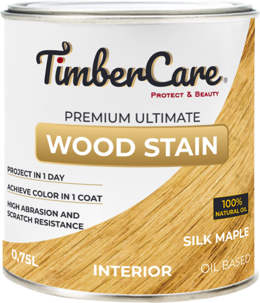 фото Масло для дерева и мебели timbercare wood stain, шелковистый клен/ silk mapple, 0.75 л