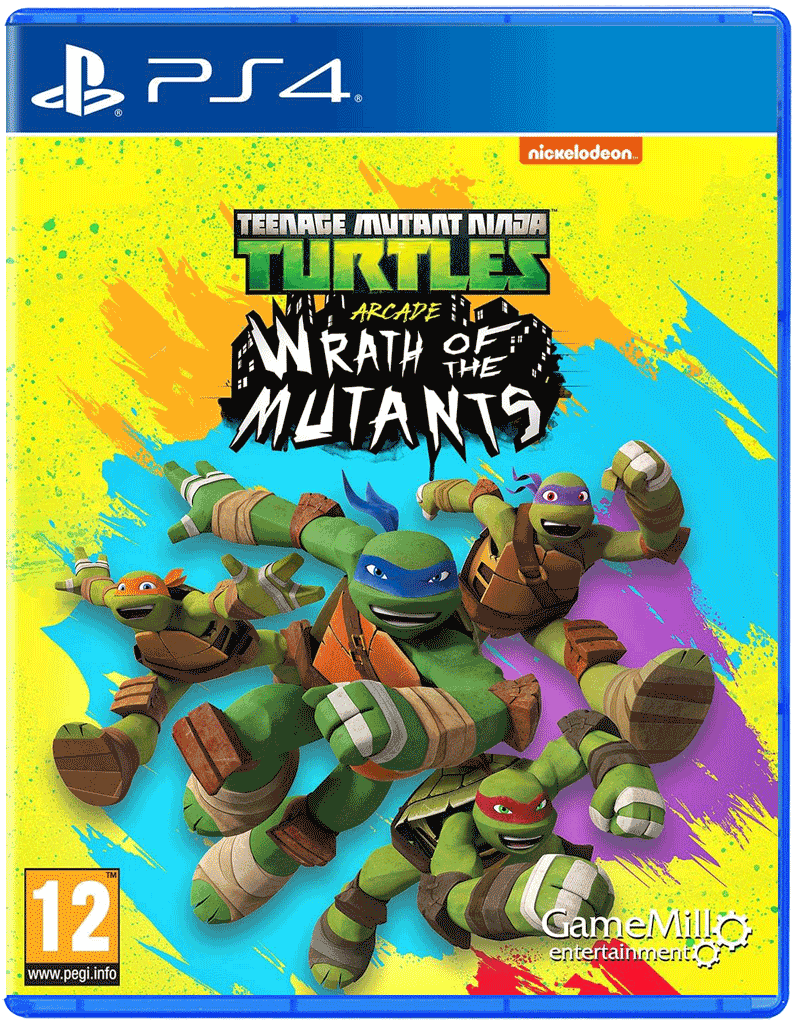 Игра TMNT: Wrath of the Mutants (PlayStation 4, полностью на иностранном языке)