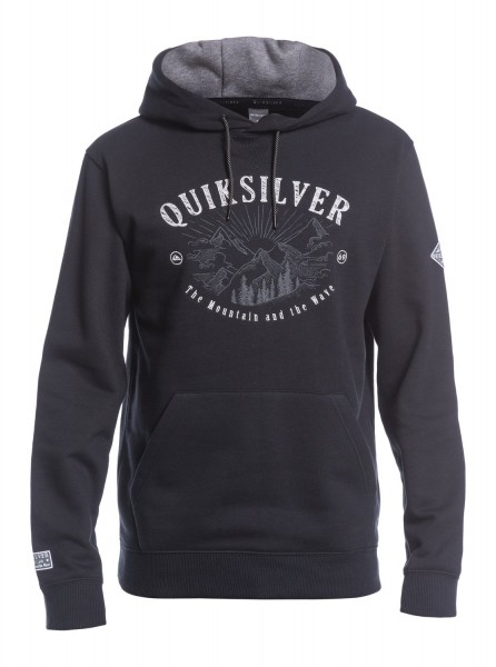 

Худи мужское Quicksilver EQYFT04121 черное M, EQYFT04121