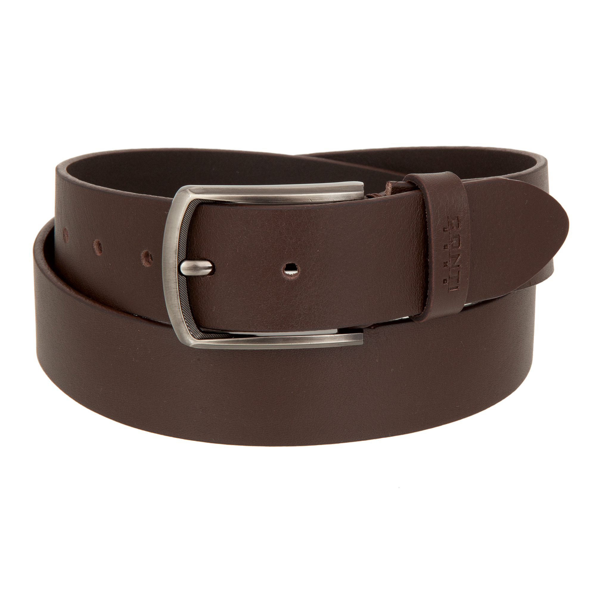 фото Ремень мужской conti uomo 40116 brown, 110 см