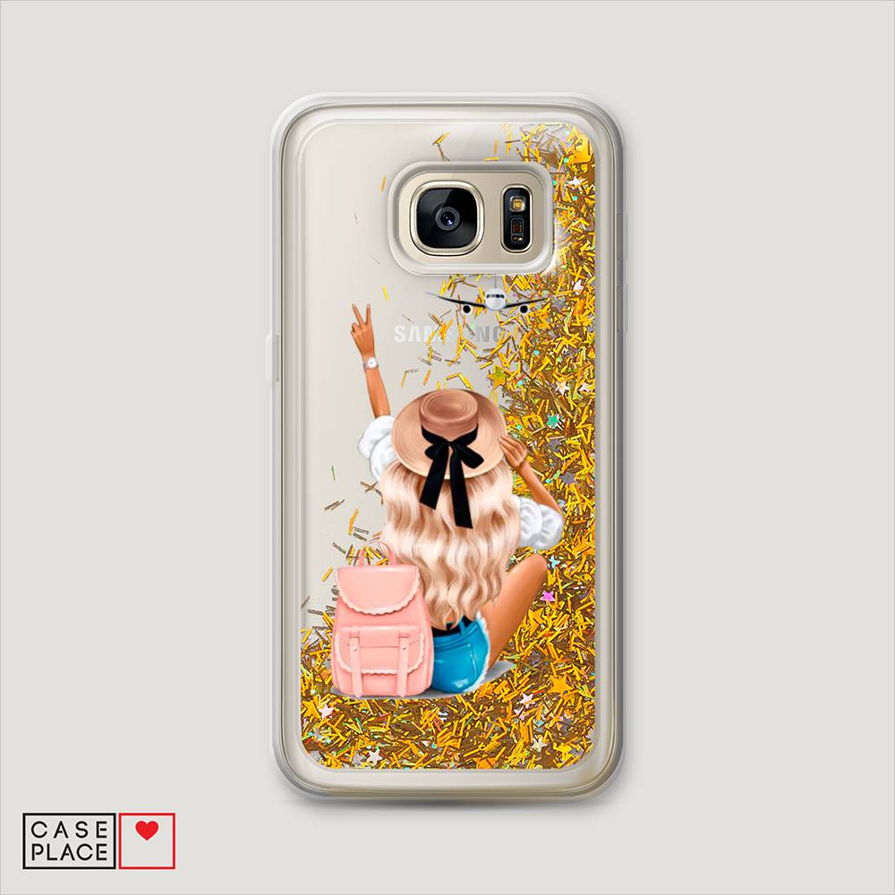 

Чехол Awog "Автостопом самолетом" для Samsung Galaxy S7 edge, 24690-1