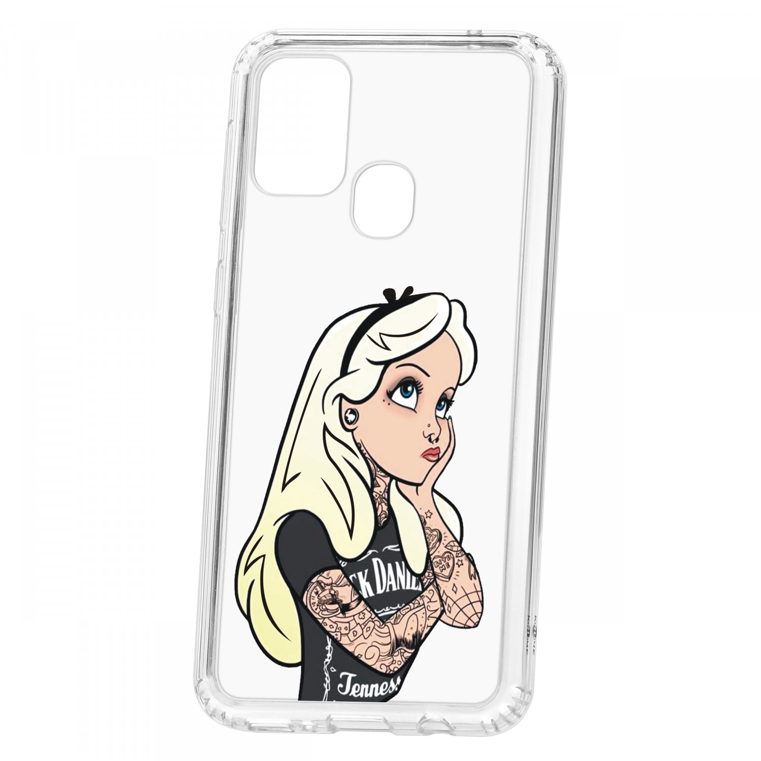 фото Чехол-накладка samsung galaxy m31 kruche print tattoo girl кruче