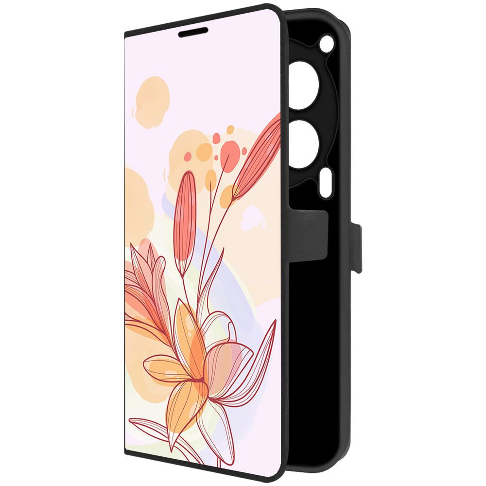 

Чехол-книжка Krutoff Eco Book для TECNO Camon 30 5G Фантазия (черный)
