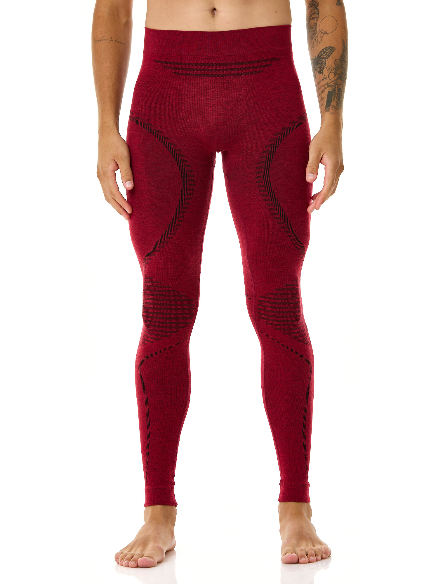 

Кальсоны Accapi Ergowool Burgundy/Black (Us:xs-S) 2024-25, Красный, Ergowool