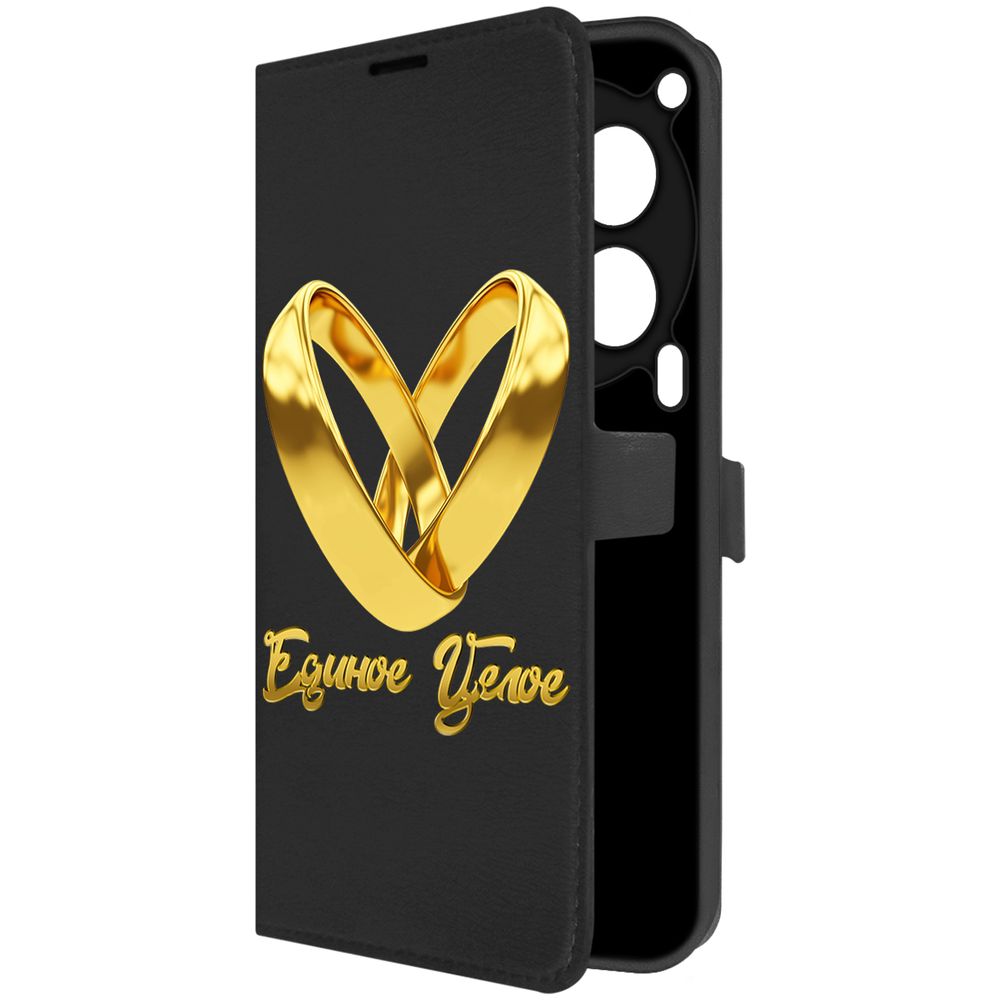 

Чехол-книжка Krutoff Eco Book для TECNO Camon 30 5G Единое целое (черный)