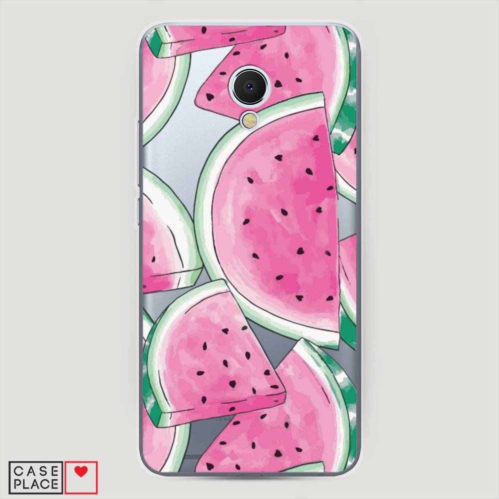 

Чехол Awog на Meizu MX6 "Акварельные арбузы", Зеленый;белый;розовый, 70950-10
