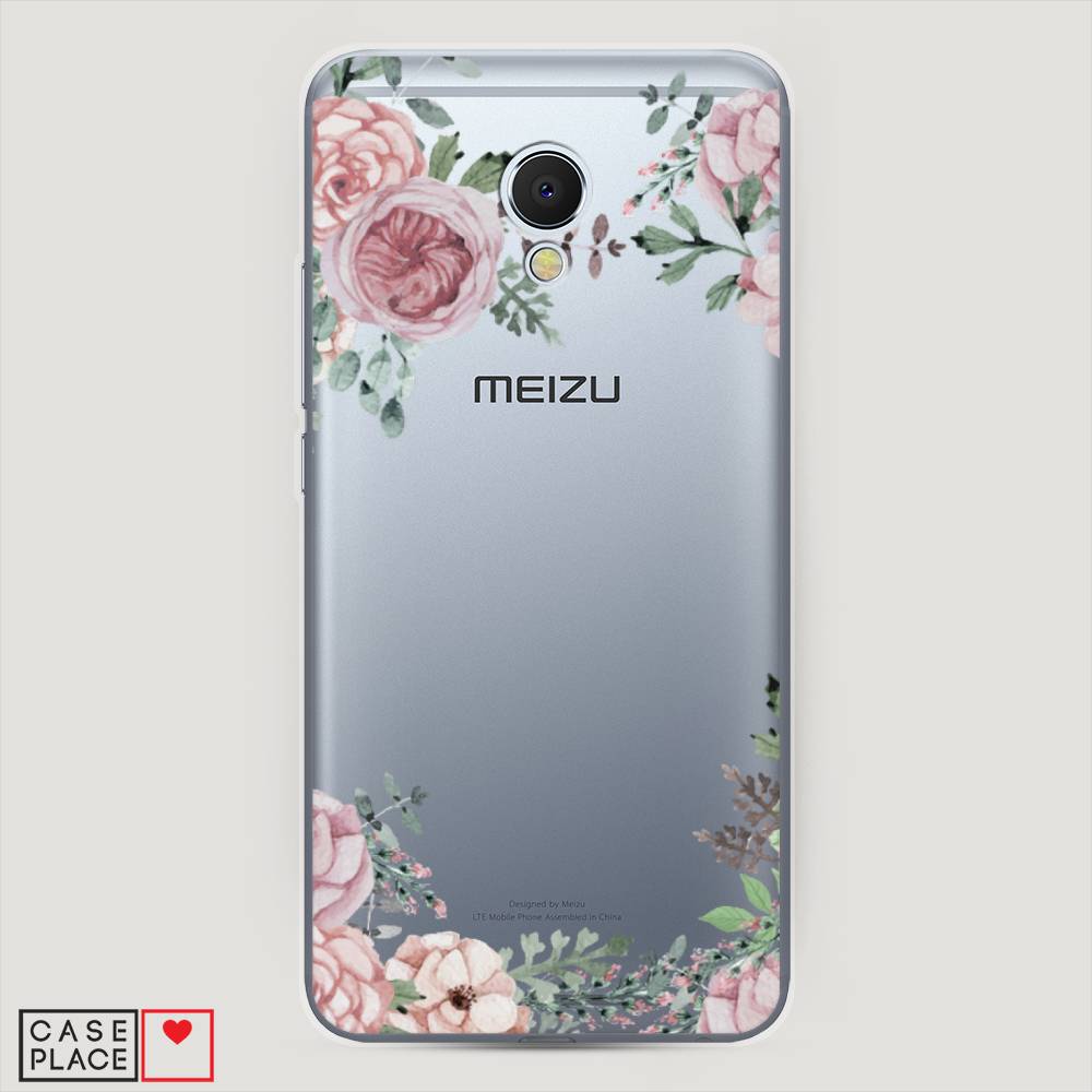 

Чехол Awog на Meizu MX6 "Нежные розы акварель", Прозрачный;розовый;зеленый, 70950-8
