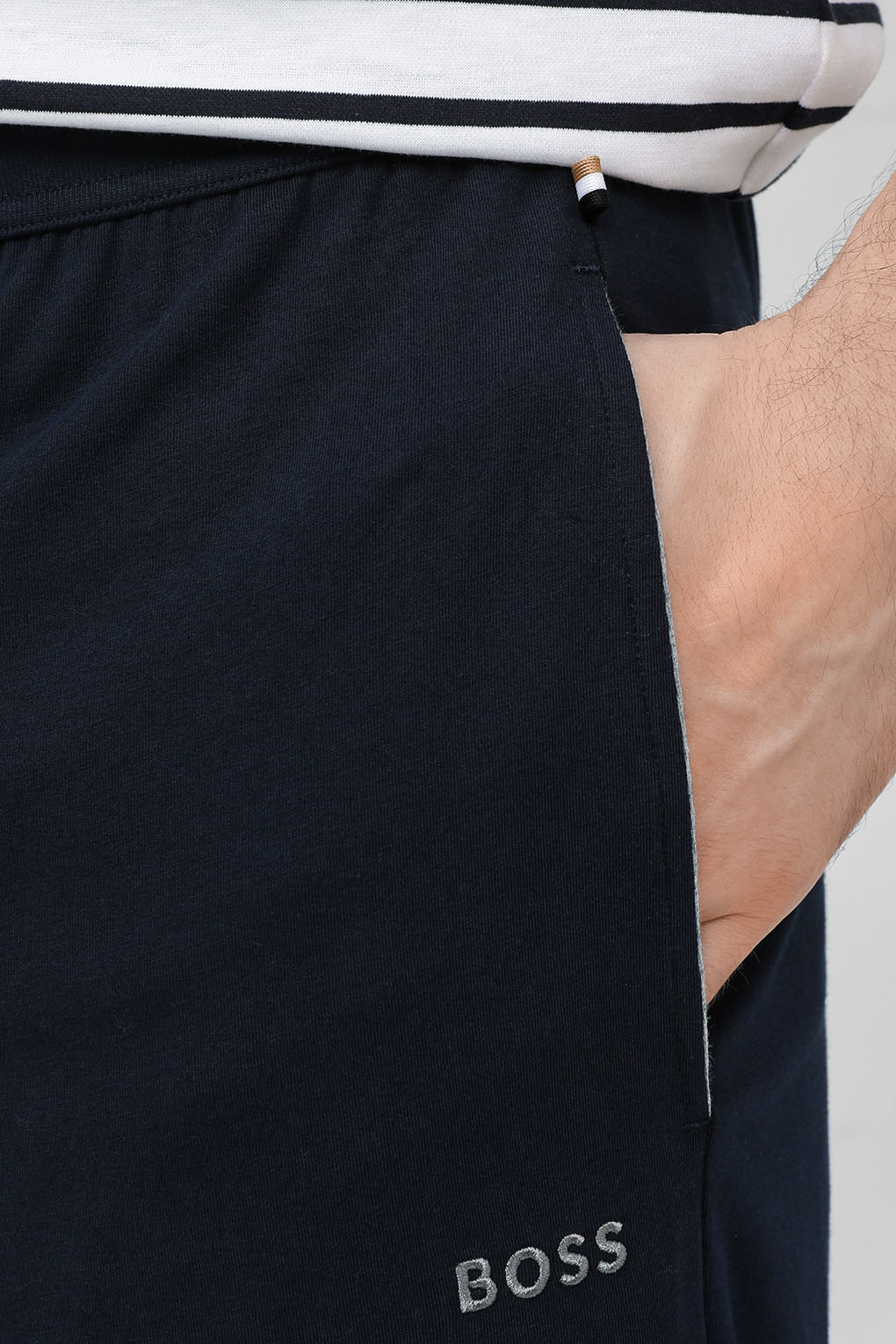 

Брюки домашние мужские Boss 50515365 синие XL, Синий, 50515365