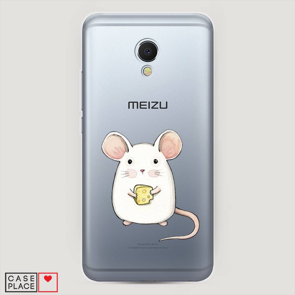 

Чехол Awog на Meizu MX6 "Мышка", Белый;розовый;прозрачный, 70950-1