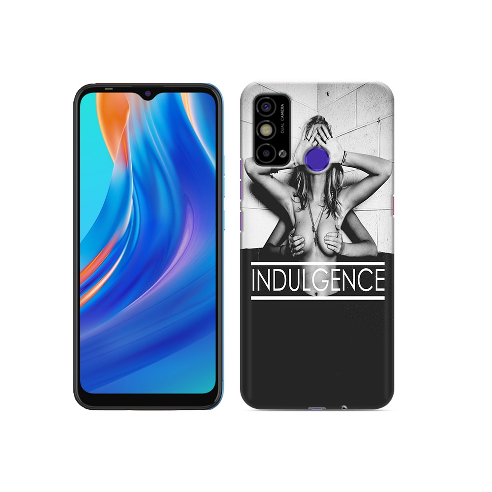 

Чехол MyPads Tocco для Tecno Spark Go Страсть, Прозрачный, Tocco