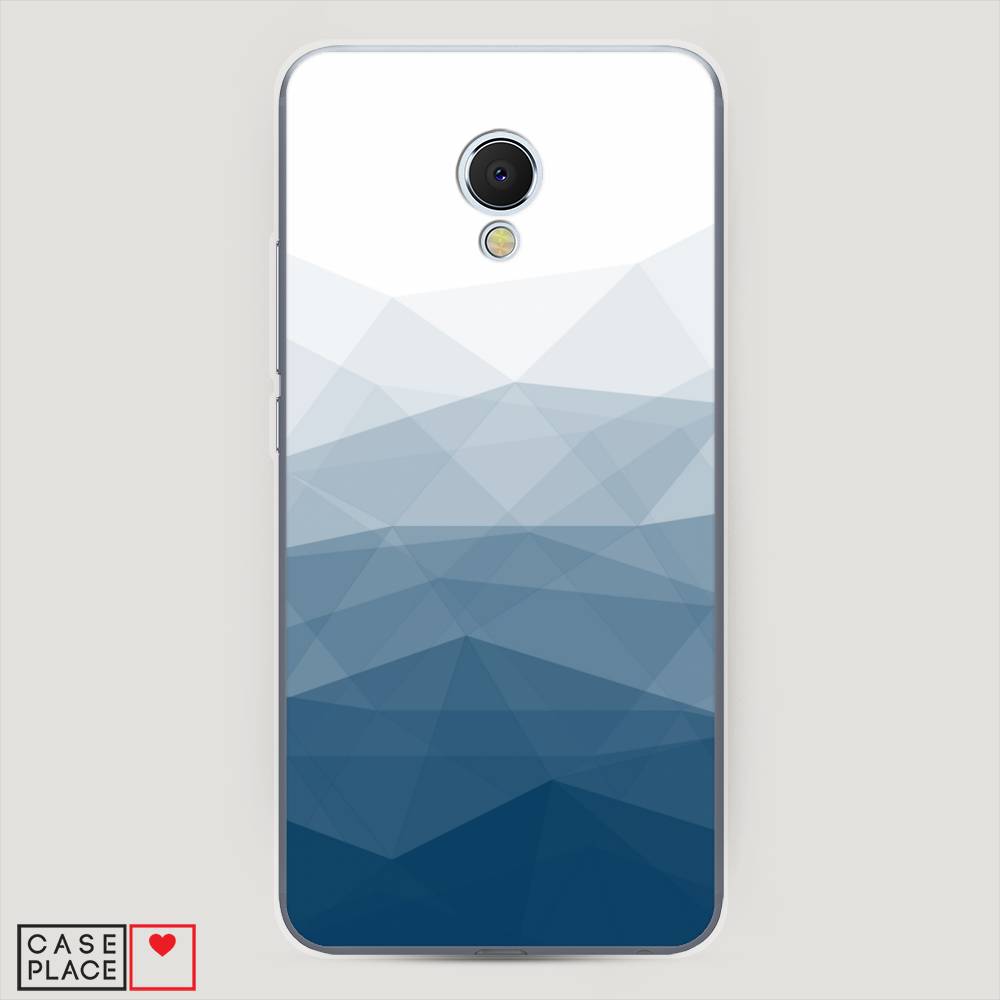 

Чехол Awog на Meizu MX6 "Абстракция небо", Синий;голубой;белый, 70950-3