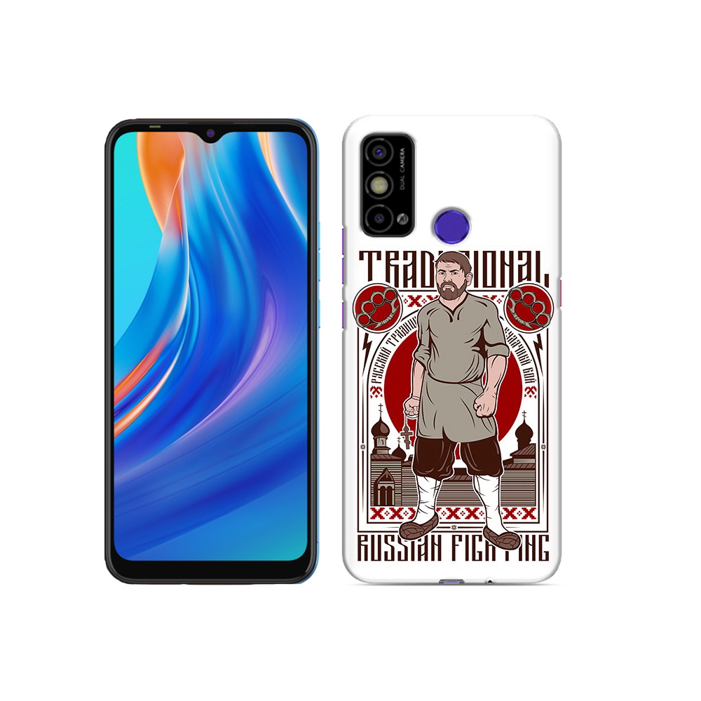 

Чехол MyPads Tocco для Tecno Spark Go Традициональный мужчина, Прозрачный, Tocco