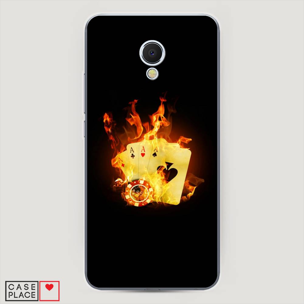 

Чехол Awog на Meizu MX6 "Горящие карты", Черный;оранжевый, 70950-9