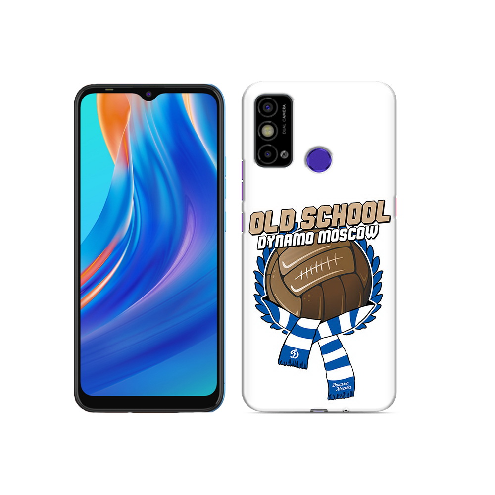 

Чехол MyPads Tocco для Tecno Spark Go ФК Динамо олд скул, Прозрачный, Tocco