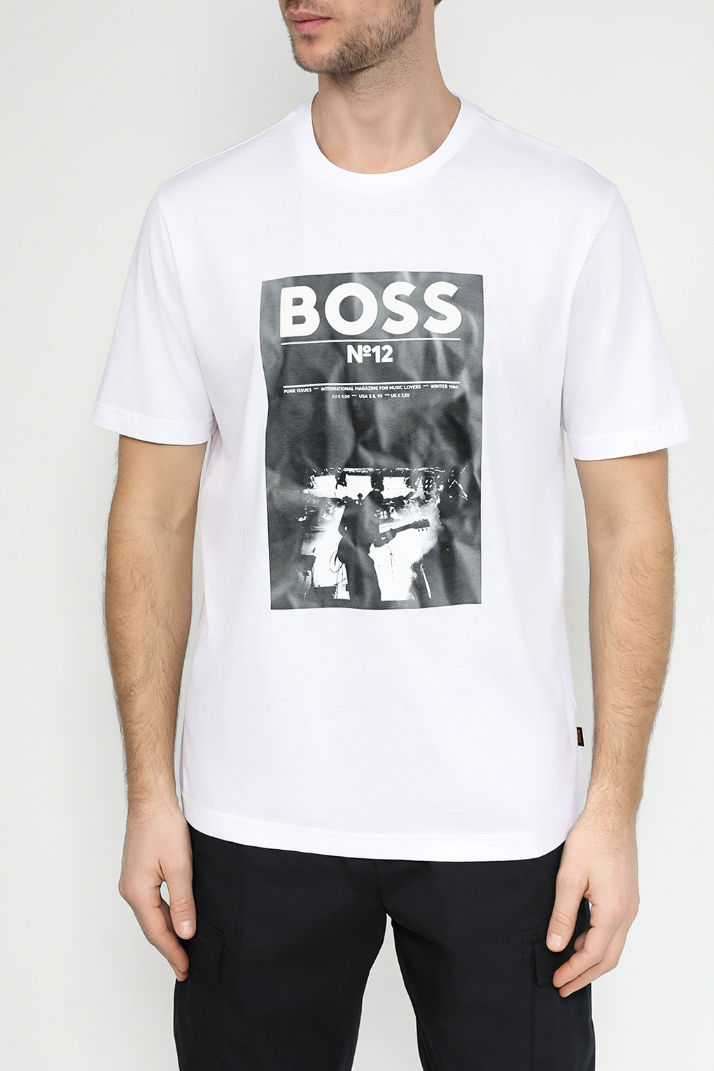 

Футболка мужская Boss 50515829 белая 2XL, Белый, 50515829