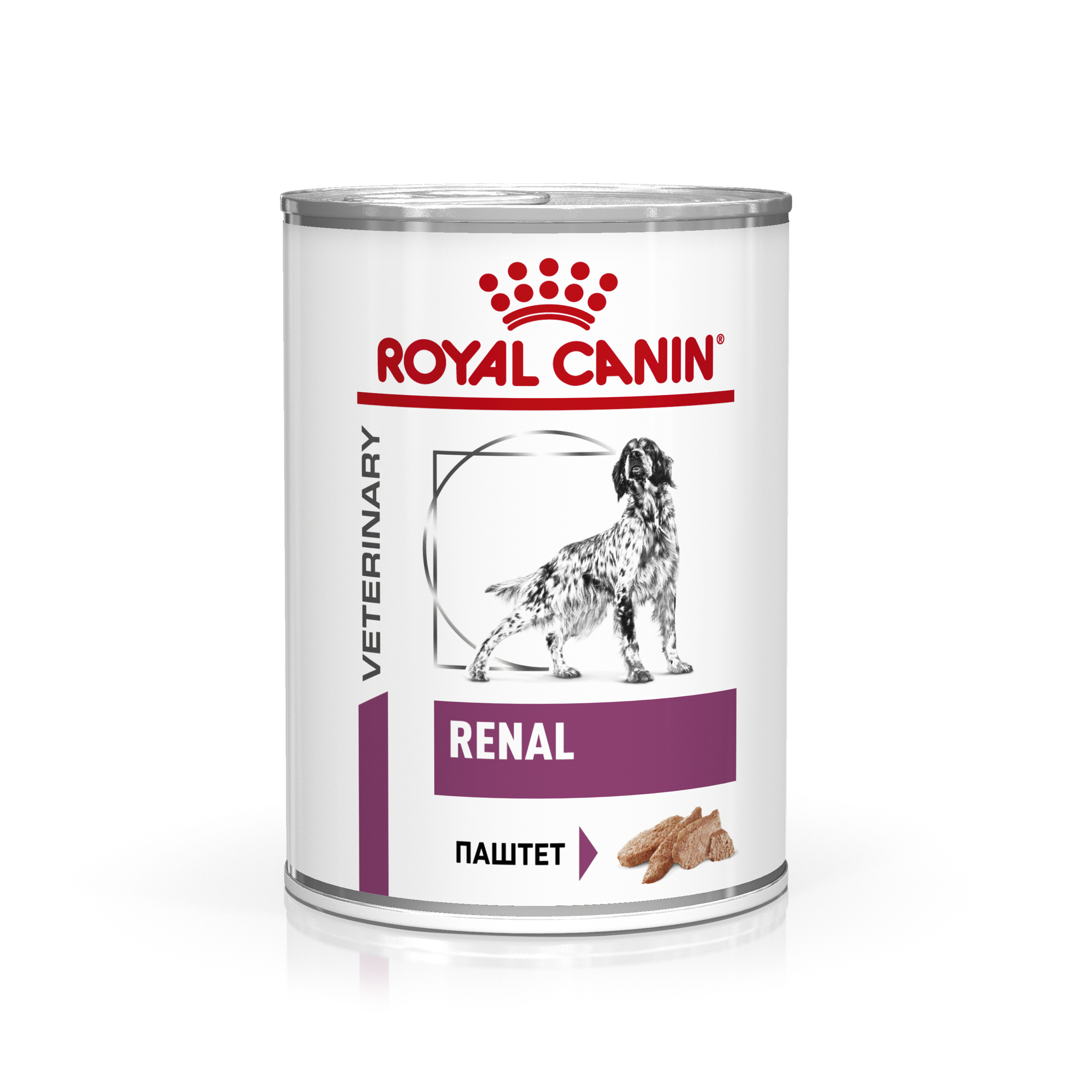 фото Консервы для собак royal canin renal, свинина, 410г