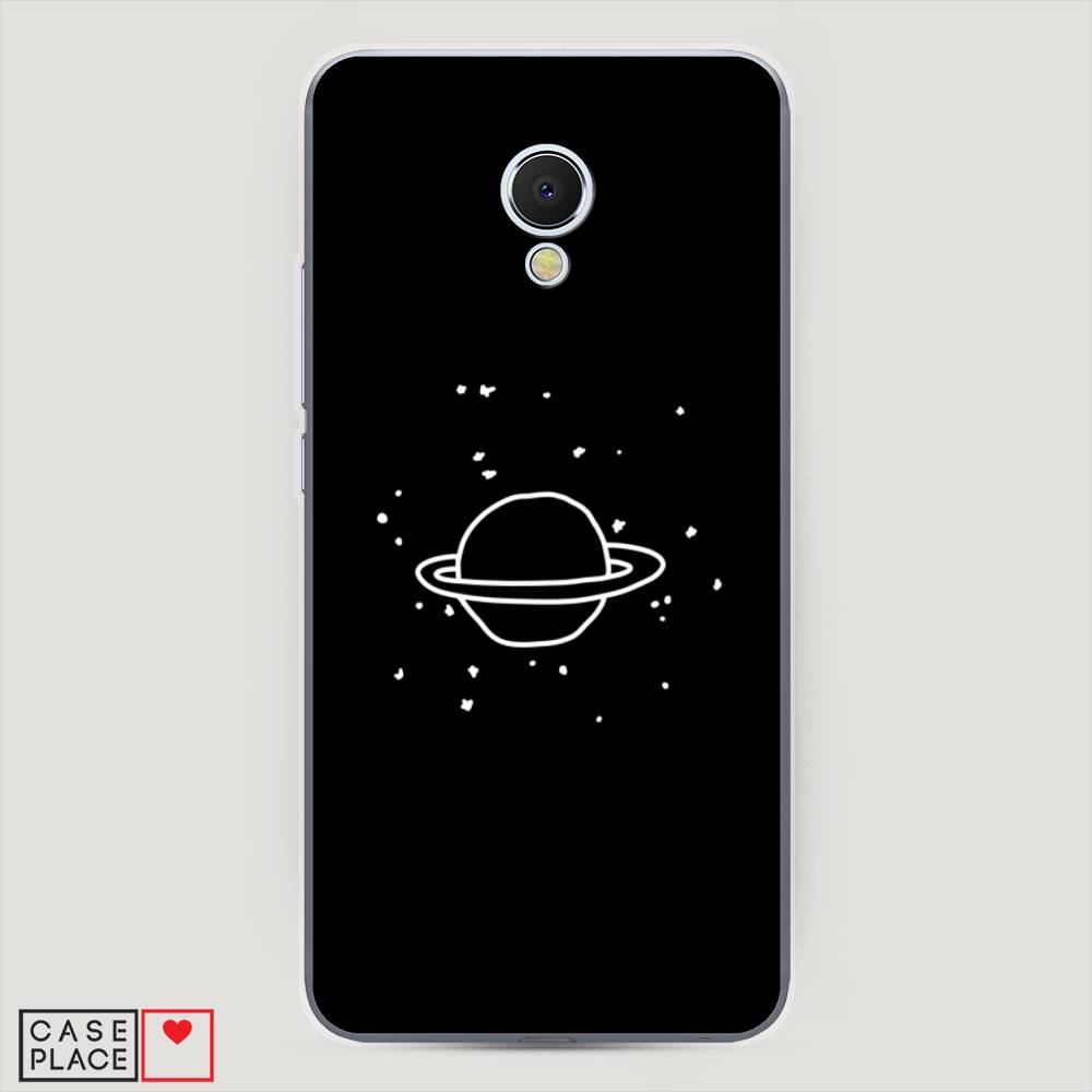 

Чехол Awog на Meizu MX6 "Дудл Юпитера", Белый;черный, 70950-4