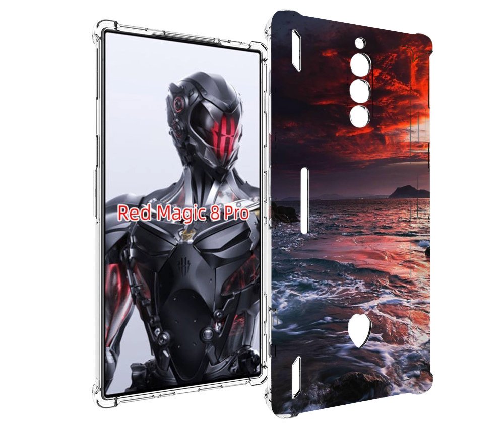 

Чехол MyPads красивый залив для ZTE Nubia Red Magic 8 Pro / Red Magic 8 Pro Plus, Tocco