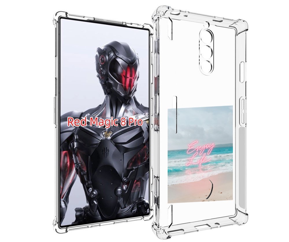

Чехол MyPads красивый пляж для ZTE Nubia Red Magic 8 Pro / Red Magic 8 Pro Plus, Tocco
