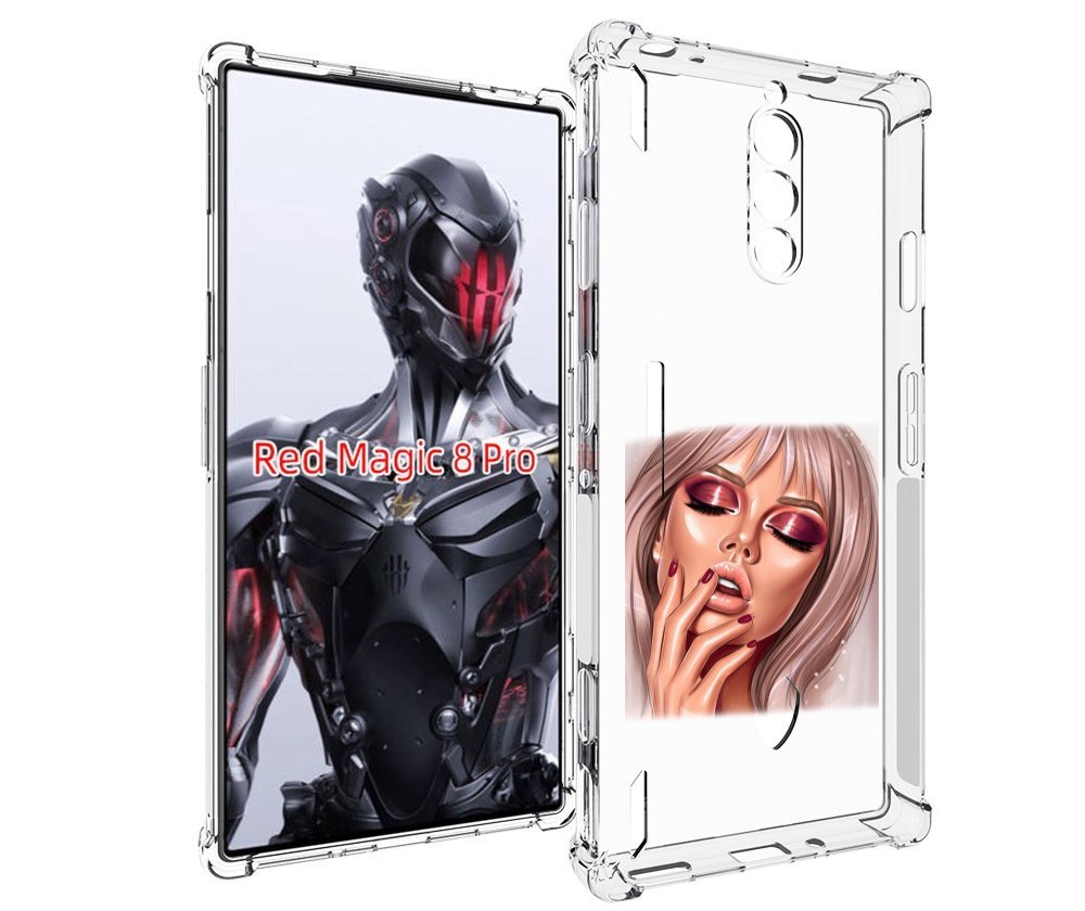

Чехол MyPads красивый-портрет-девушки женский для ZTE Nubia Red Magic 8 Pro / Red Magic..., Tocco