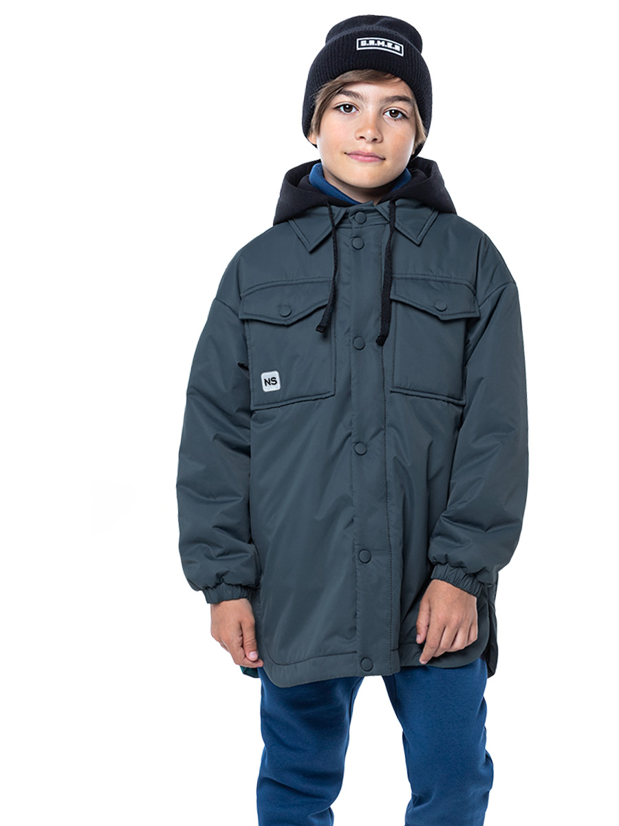 

Куртка детская NIKASTYLE 4м3723, серый, 134, 4м3723