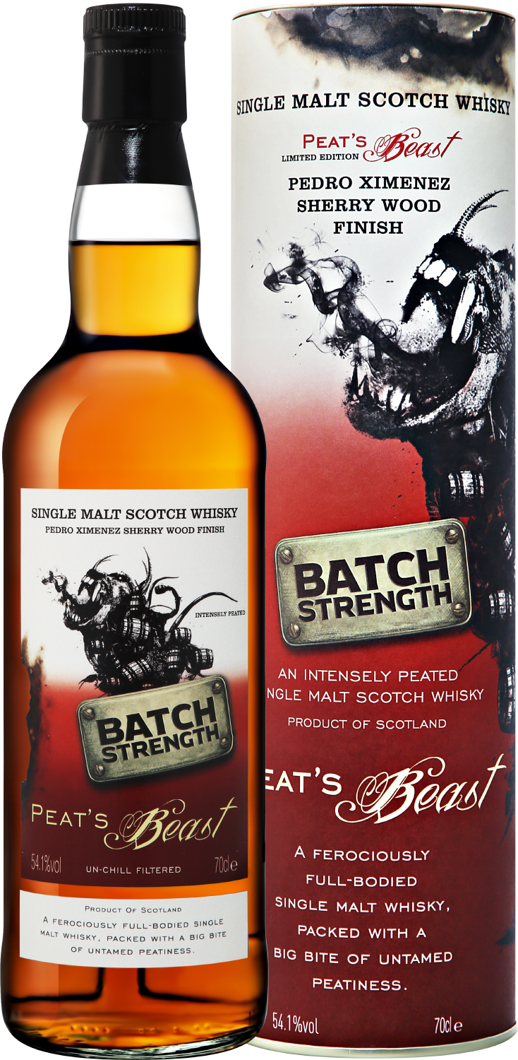 

Виски Peat’s Beast Pedro Ximenez Sherry Wood 0,7л (gift box)