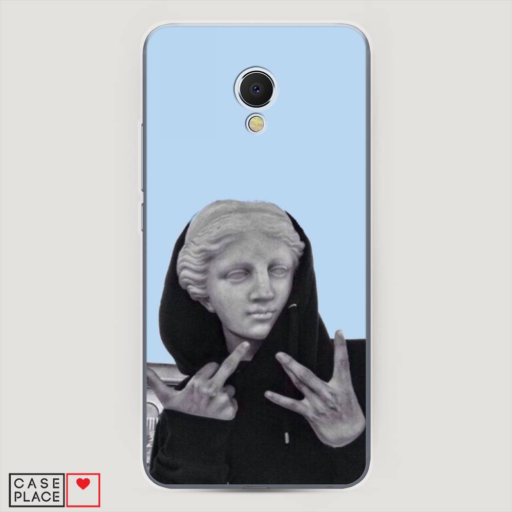 

Чехол Awog на Meizu MX6 "SWAG статуя", Голубой, 70950-9