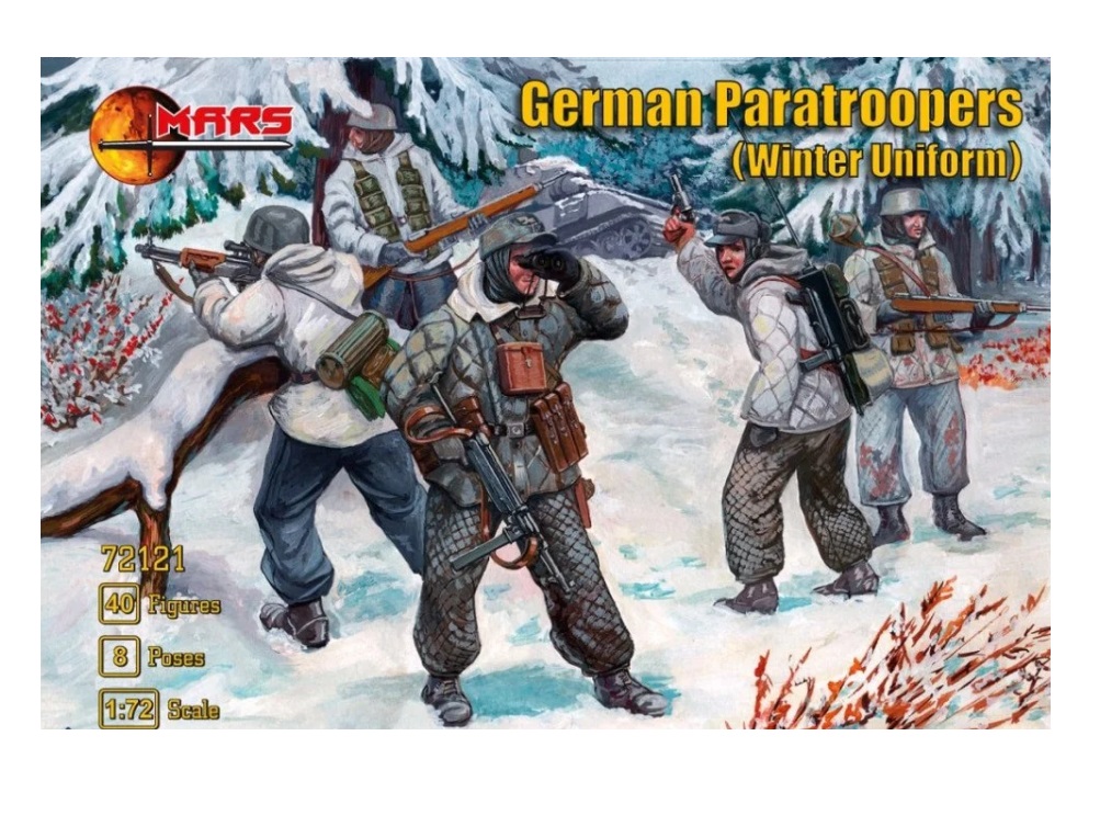 

72121MR Фигуры German Paratroopers Winter Uniform